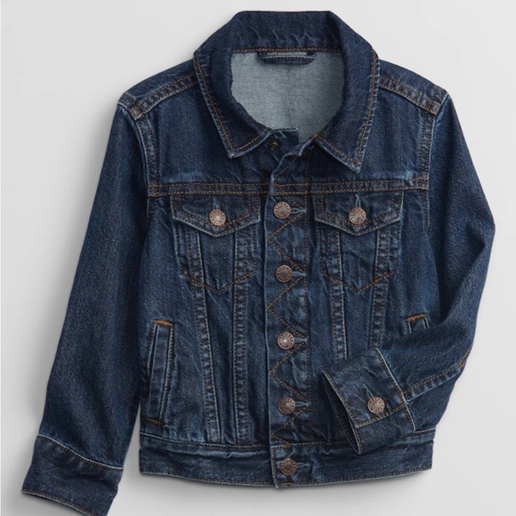 babyGap Icon Denim Jacket with Washwell 12-18m medium wash - Picture 1 of 1